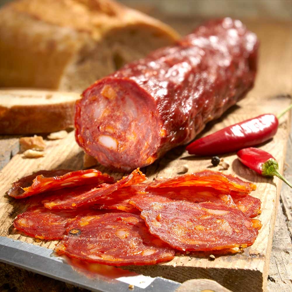 Pikante Pizza-Salami 